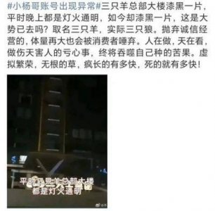 ​辛巴回归直播带货，小杨哥复出引热议，三只羊是否能重振？