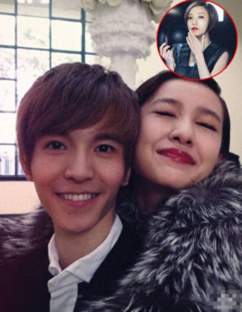 郭采洁郭敬明合影,小四身高再次成谜,网友:我给取名“二锅头”