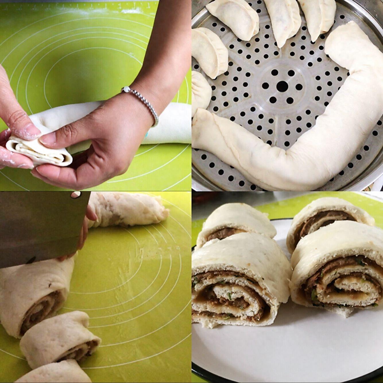 肉笼的简单做法,不会包 包子饺子的看这里