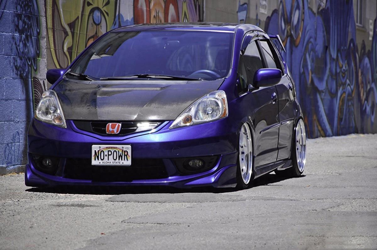 小车也能玩出大花样,本田飞度各类改装大图