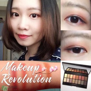 ​makeup revolution桃花盘怎么样_mur桃花眼影盘好用吗
