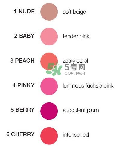 希思黎斑马纹唇膏笔色号_希思黎斑马纹口红试色图