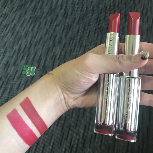 雅诗兰黛pure color love恋爱唇膏哪个颜色好看?