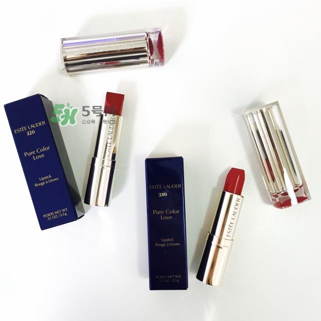 雅诗兰黛pure color love恋爱唇膏哪个颜色好看?