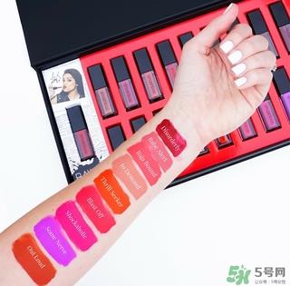 smashbox液体唇膏色号 smashbox液体唇膏试色图
