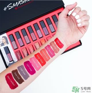 smashbox液体唇膏色号 smashbox液体唇膏试色图