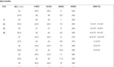 ​40鞋子多少厘米260还是250，40码鞋垫是多少厘米？