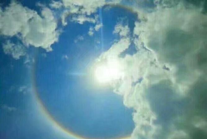 谁能说一下什么是日晕月晕