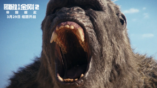 《哥斯拉大战金刚2:帝国崛起》今日公映 五大看点见证史诗磅礴对决