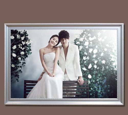 结婚照的尺寸怎么画参考线