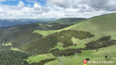 ​318国道上的高山垭口 卡子拉山